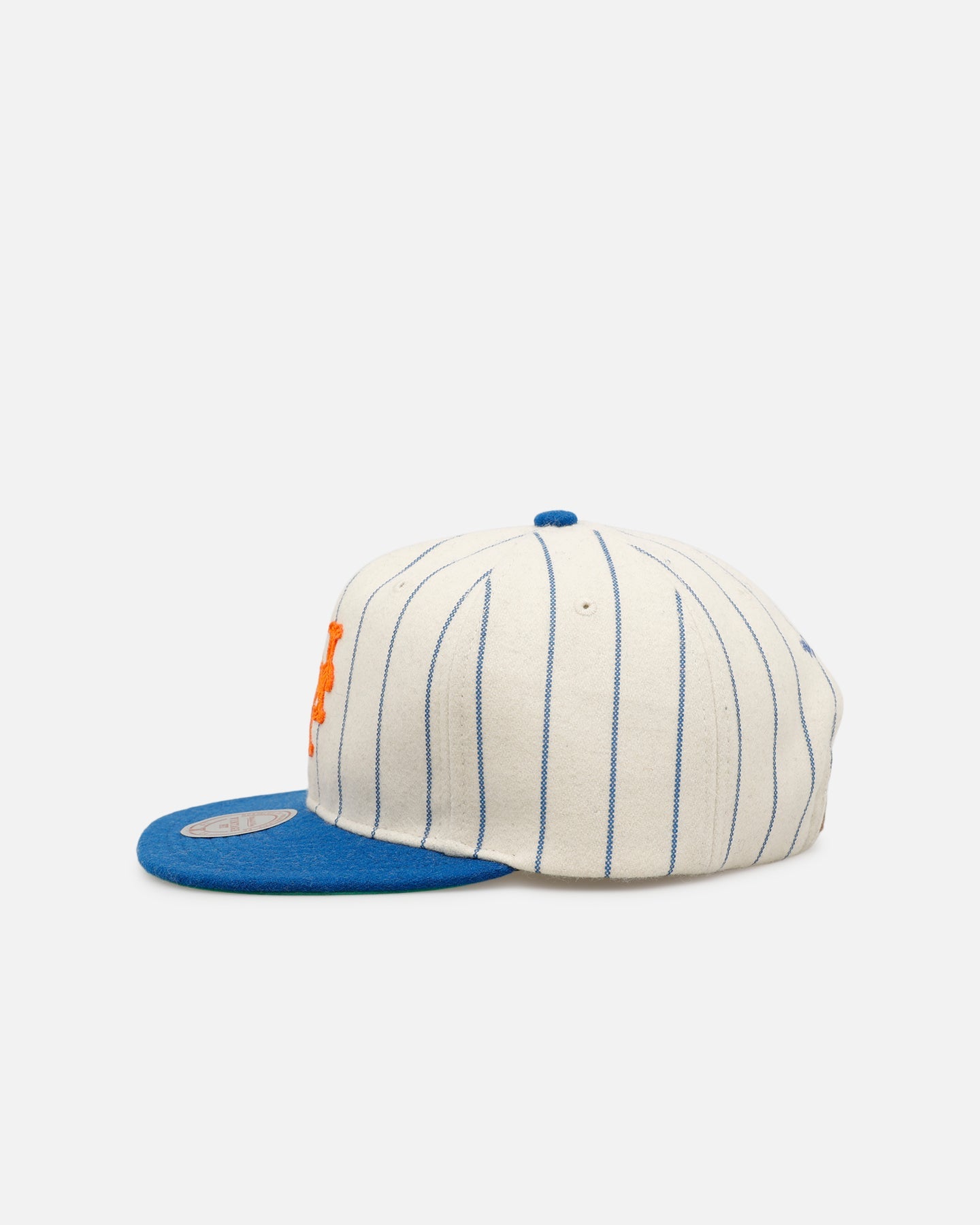 Mitchell & Ness New York Mets 'Vintage Baseball' Vintage Fit Strapback Off White