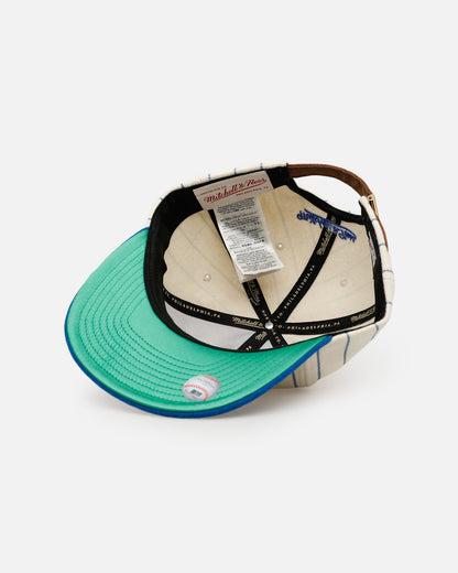 Mitchell & Ness New York Mets 'Vintage Baseball' Vintage Fit Strapback Off White