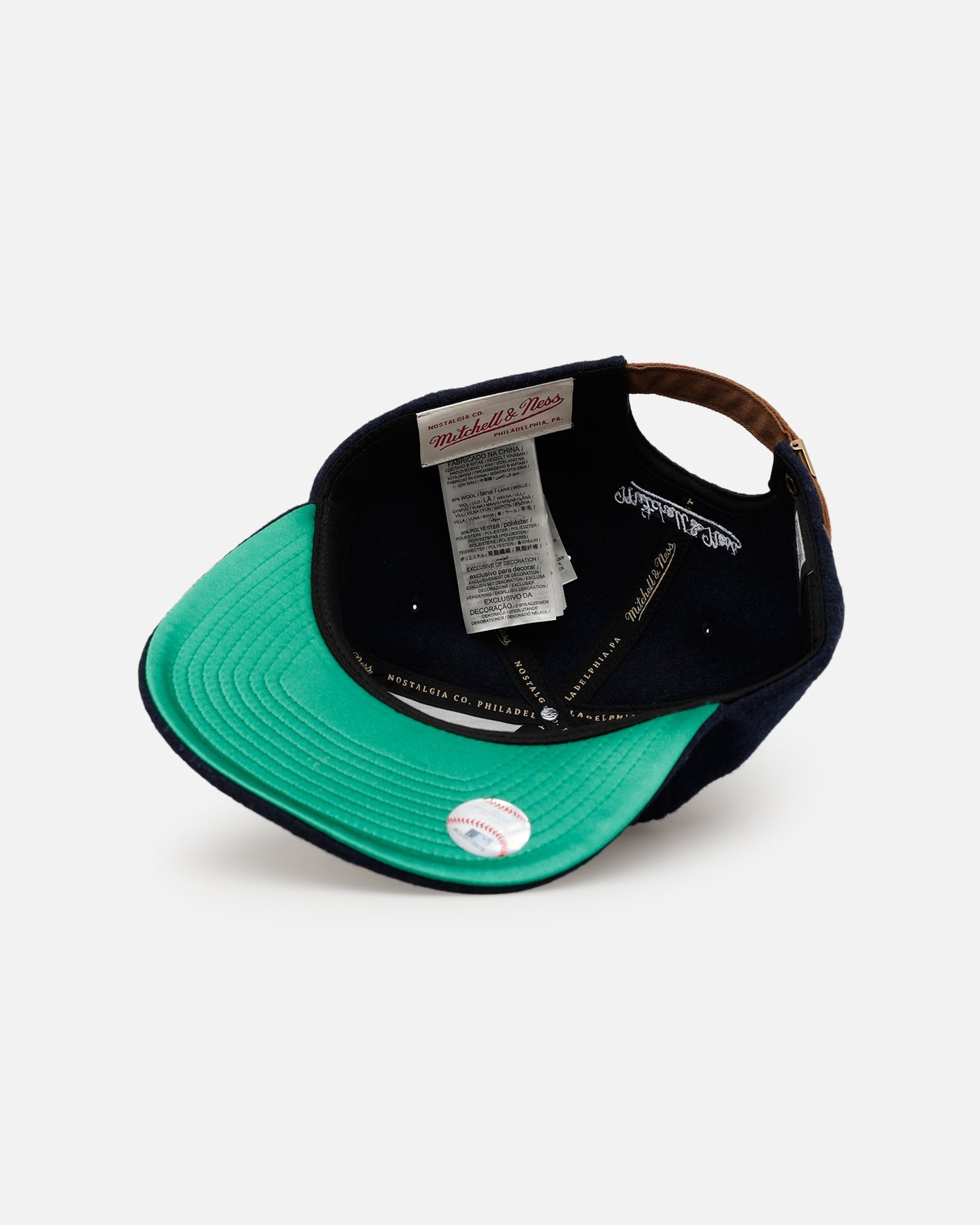 Mitchell & Ness New York Yankees 'Vintage Baseball' Vintage Fit Strapback Blue