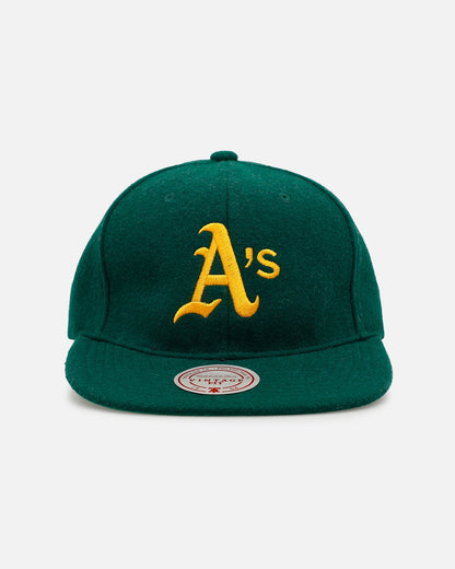 Mitchell & Ness Oakland Athletics 'Vintage Baseball' Vintage Fit Strapback Green