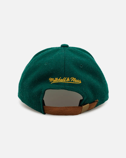 Mitchell & Ness Oakland Athletics 'Vintage Baseball' Vintage Fit Strapback Green