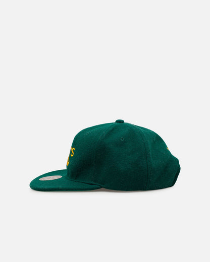 Mitchell & Ness Oakland Athletics 'Vintage Baseball' Vintage Fit Strapback Green