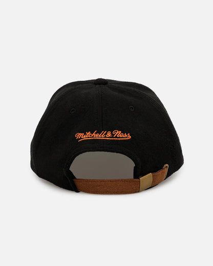 Mitchell & Ness San Francisco Giants 'Vintage Baseball' Vintage Fit Strapback Black