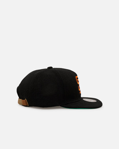 Mitchell & Ness San Francisco Giants 'Vintage Baseball' Vintage Fit Strapback Black