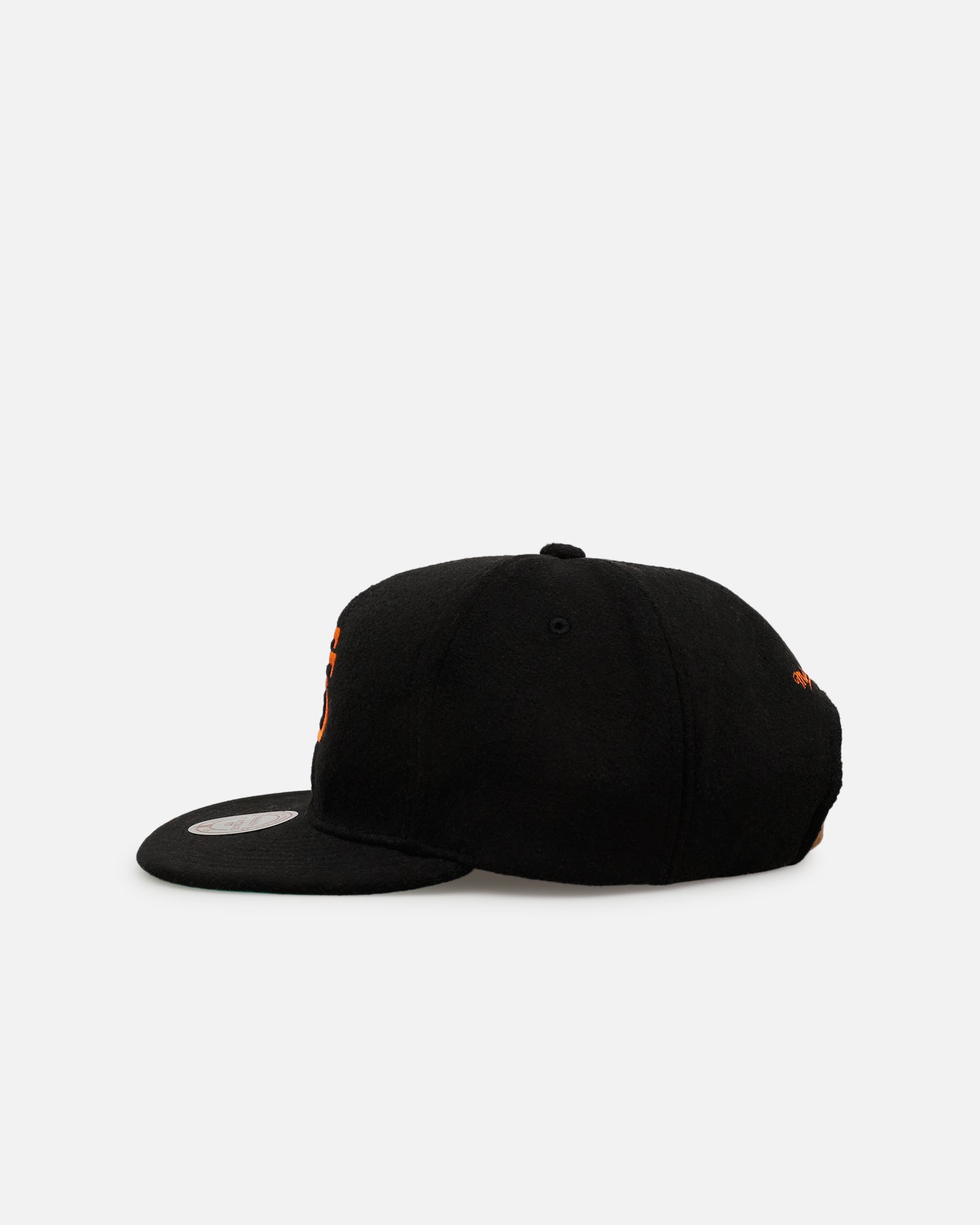 Mitchell & Ness San Francisco Giants 'Vintage Baseball' Vintage Fit Strapback Black