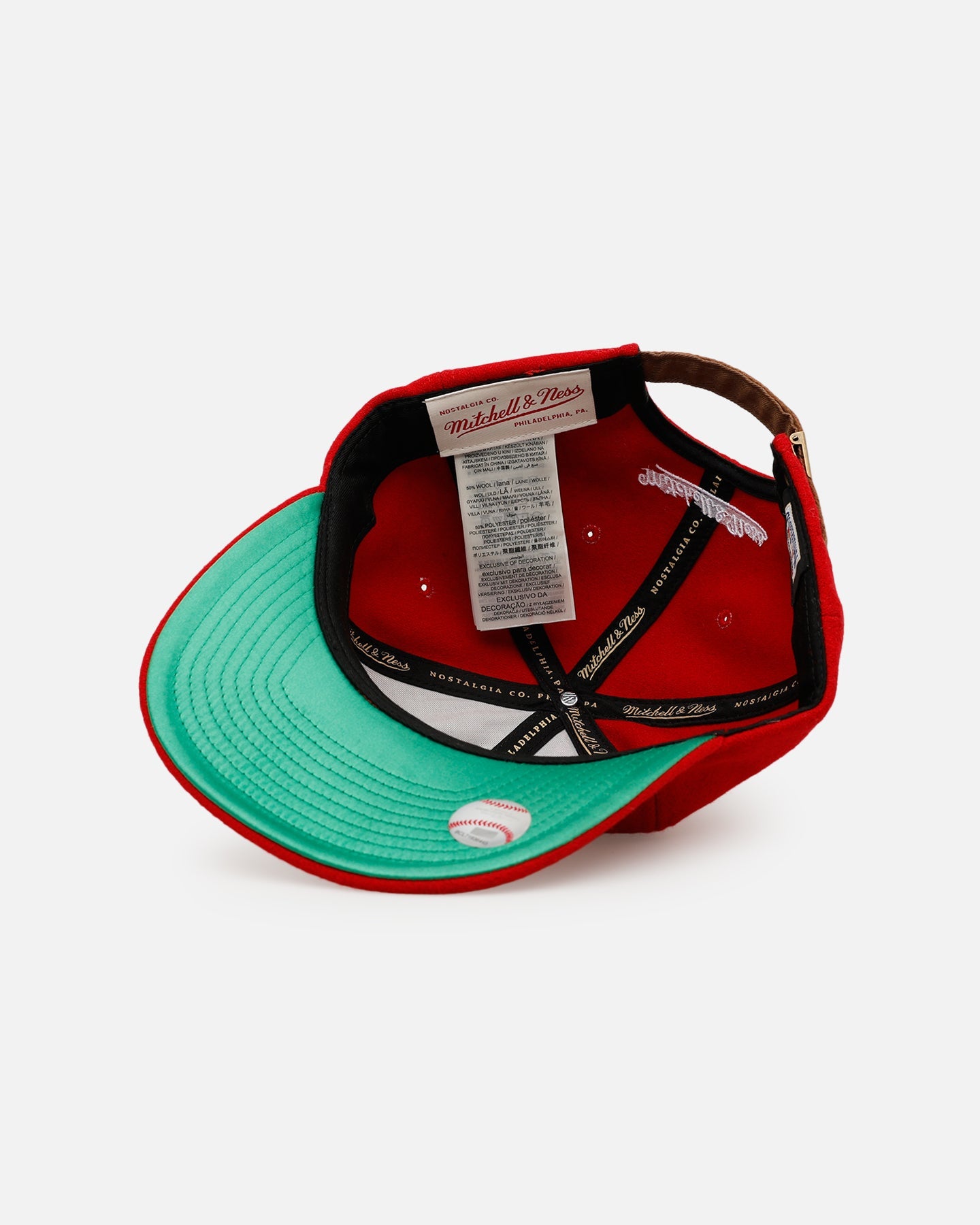 Mitchell & Ness St. Louis Cardinals 'Vintage Baseball' Vintage Fit Strapback Red