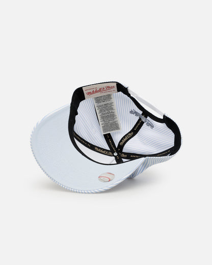 Mitchell & Ness Los Angeles Dodgers 'Seersucker' Pro Pinch Snapback Blue/White