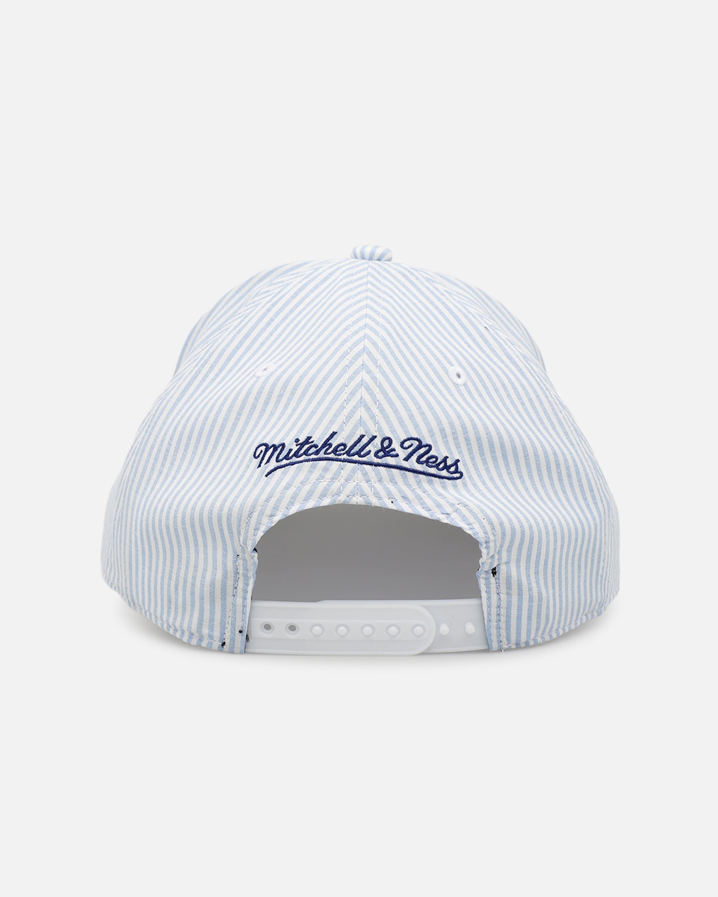 Mitchell & Ness New York Knicks 'Seersucker' Pro Pinch Snapback Blue/White