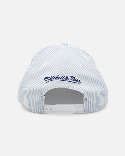 Mitchell & Ness New York Knicks 'Seersucker' Pro Pinch Snapback Blue/White