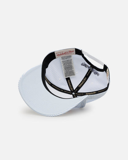 Mitchell & Ness New York Knicks 'Seersucker' Pro Pinch Snapback Blue/White