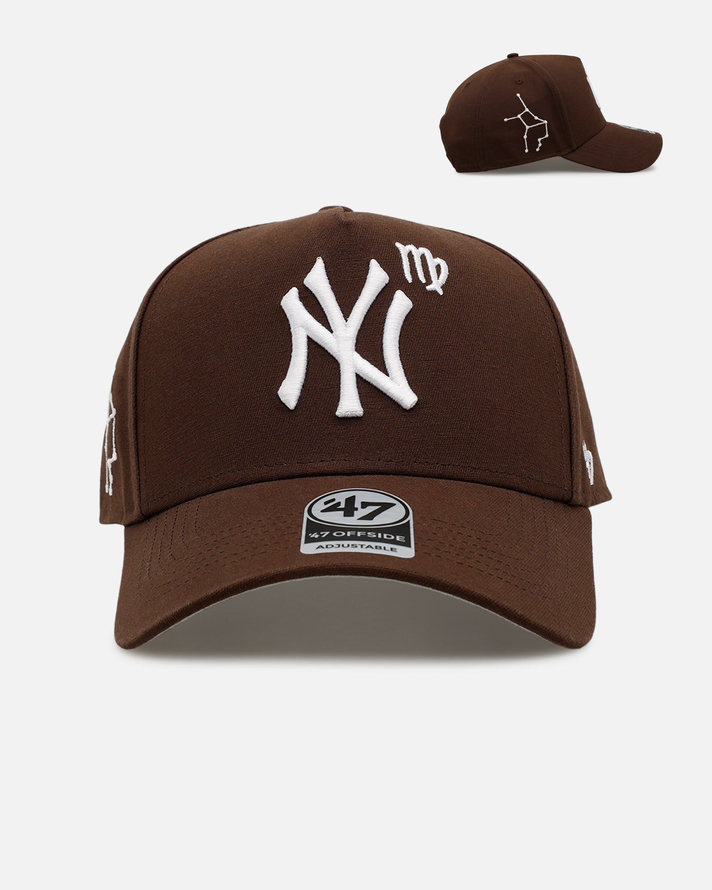 47 Brand New York Yankees 'Yankees Zodiac' Virgo 47 Offside Snapback Brown