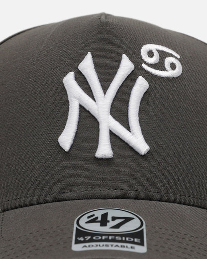 47 Brand New York Yankees 'Yankees Zodiac' Cancer 47 Offside Snapback Charcoal