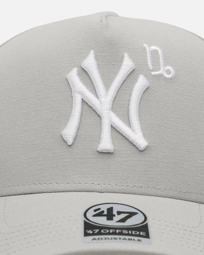 47 Brand New York Yankees 'Yankees Zodiac' Capricorn 47 Offside Snapback Grey