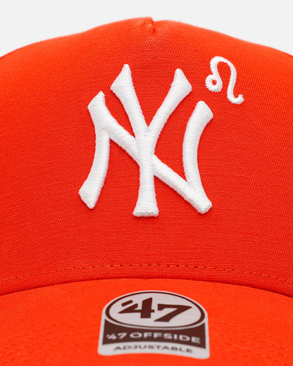 47 Brand New York Yankees 'Yankees Zodiac' Leo 47 Offside Snapback Orange