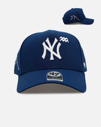 47 Brand New York Yankees 'Yankees Zodiac' Aquarius 47 Offside Snapback Navy Blazer