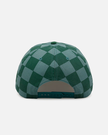 47 Brand Anaheim Ducks 'Checkerboard' 47 Hitch Snapback Green