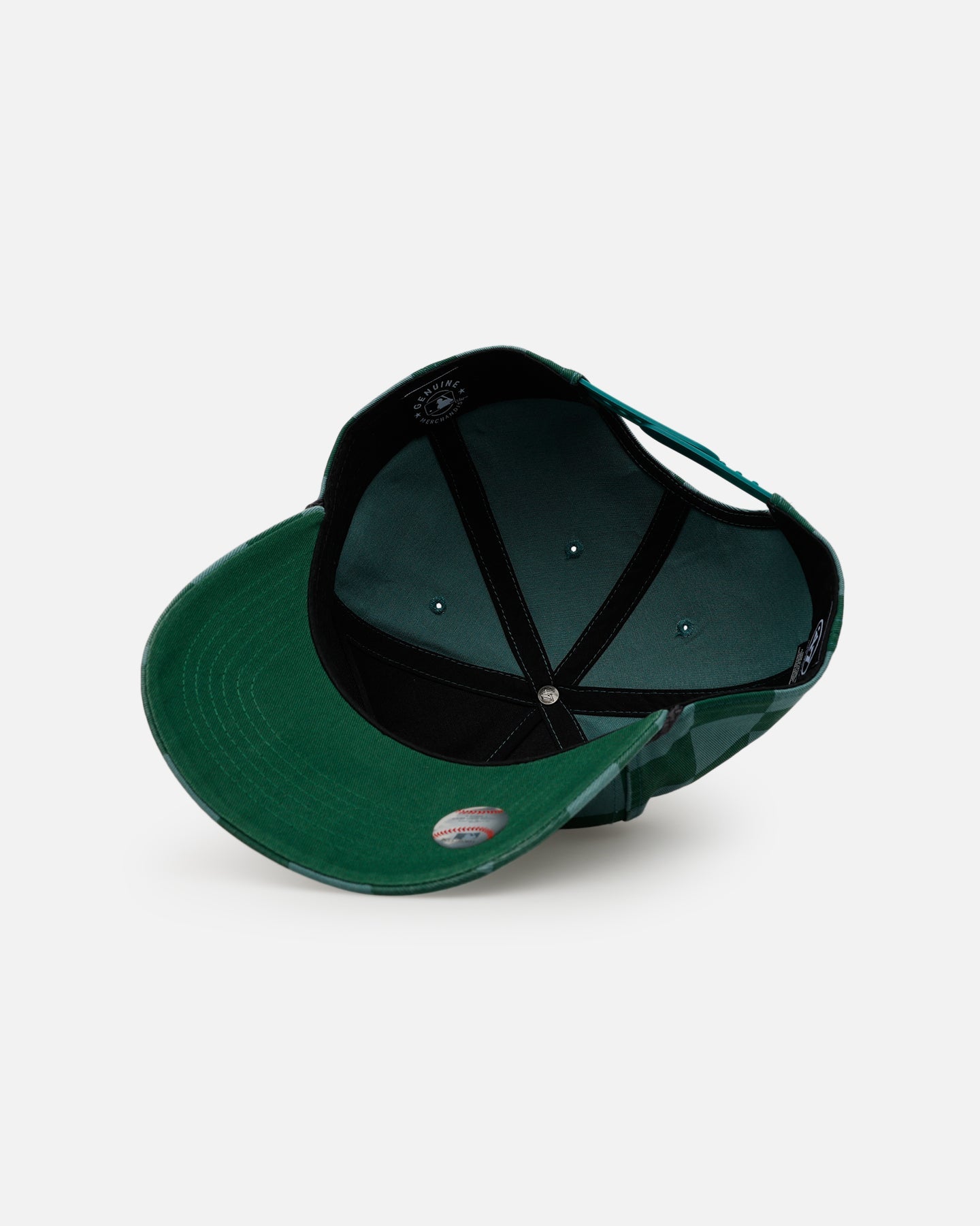 47 Brand Atlanta Braves 'Checkerboard' 47 Hitch Snapback Green
