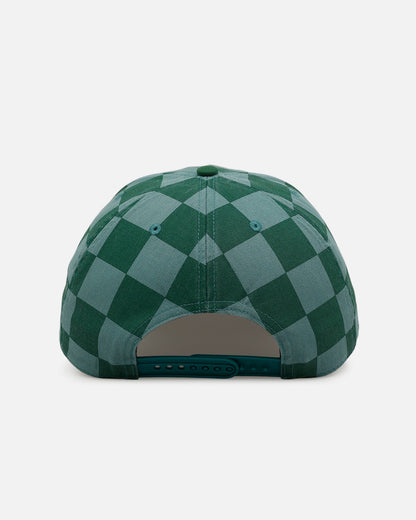 47 Brand Los Angeles Dodgers 'Checkerboard' 47 Hitch Snapback Green