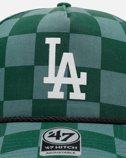 47 Brand Los Angeles Dodgers 'Checkerboard' 47 Hitch Snapback Green