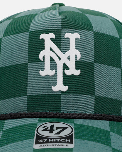 47 Brand New York Mets 'Checkerboard' 47 Hitch Snapback Green