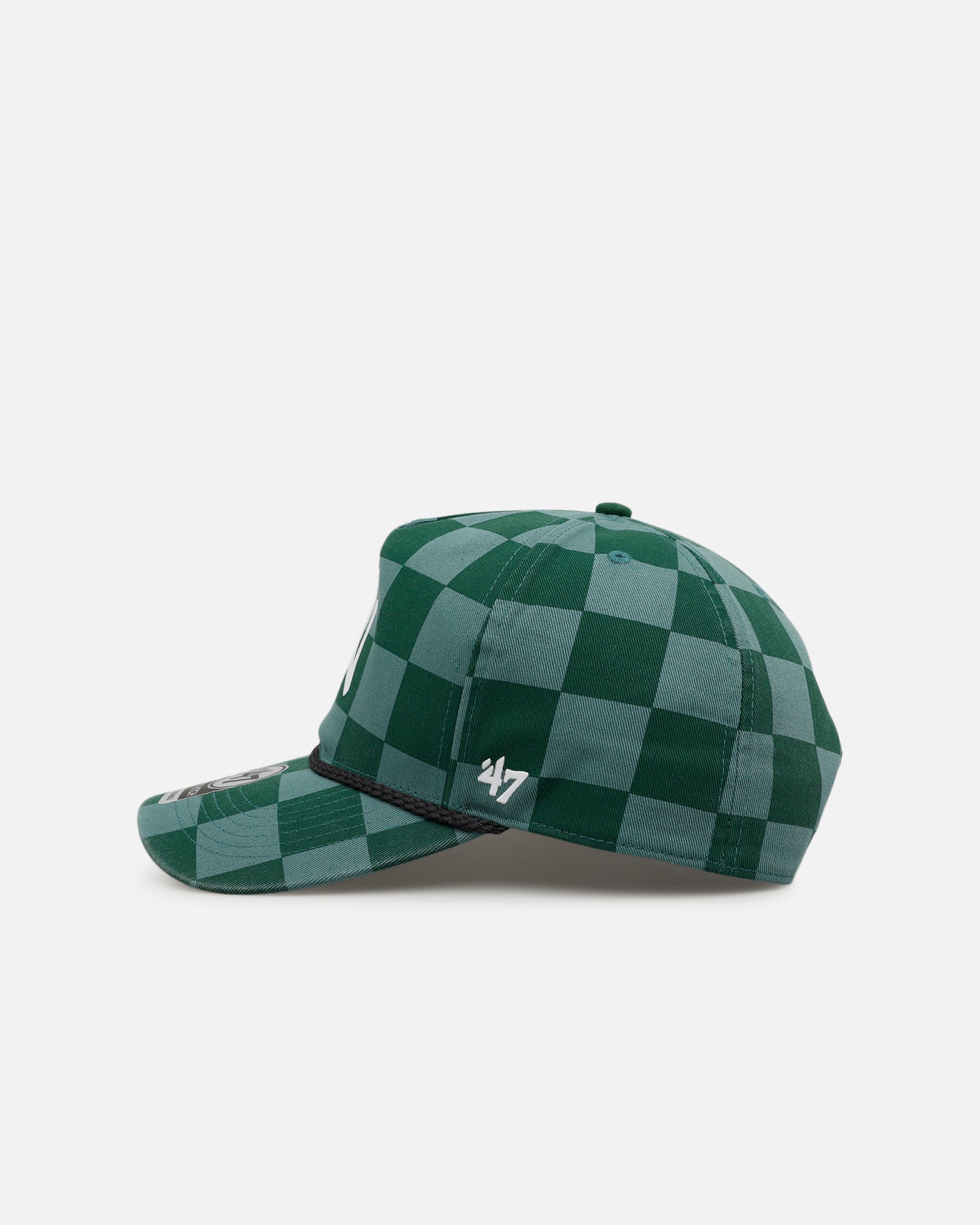 47 Brand New York Yankees 'Checkerboard' 47 Hitch Snapback Green