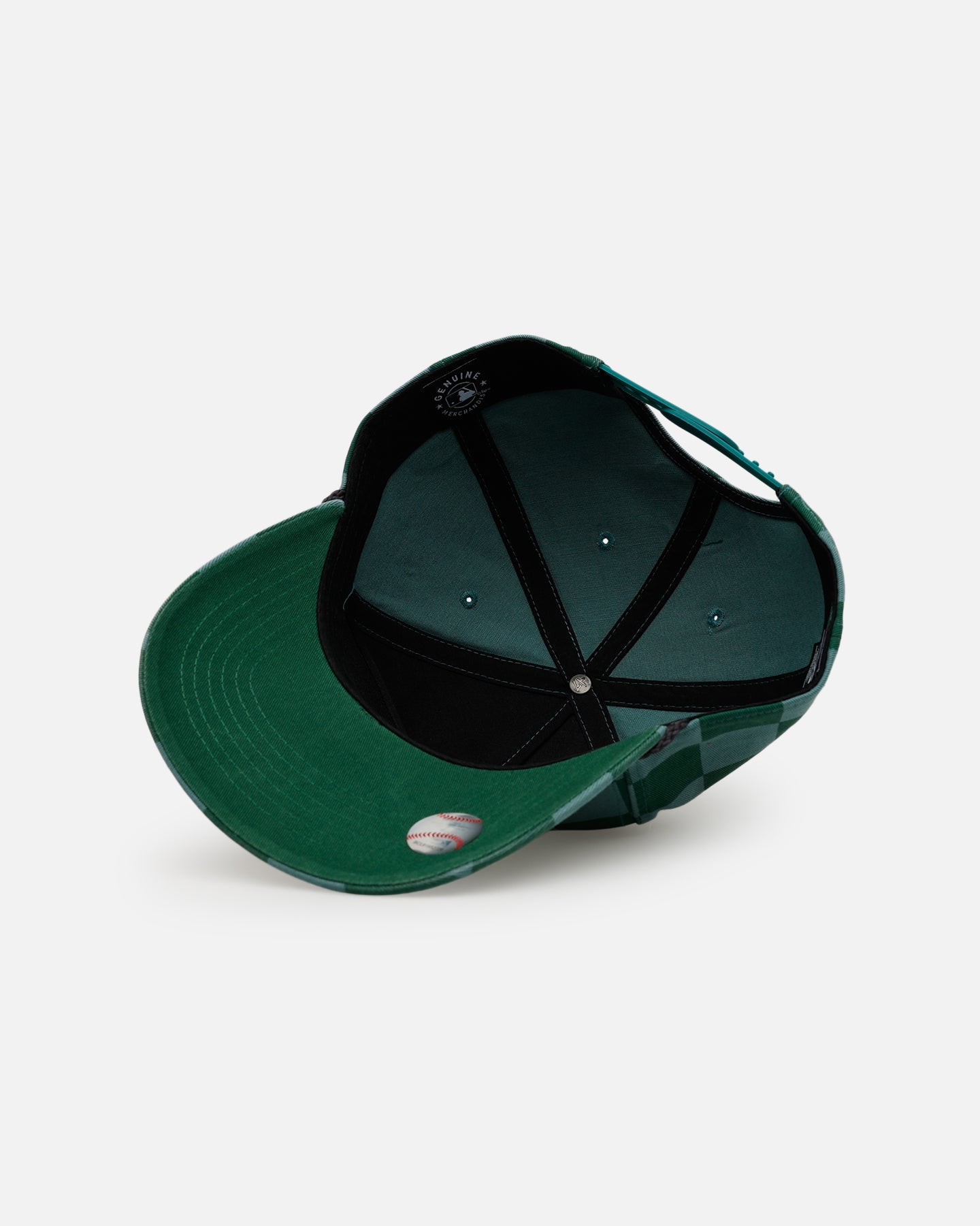 47 Brand New York Yankees 'Checkerboard' 47 Hitch Snapback Green