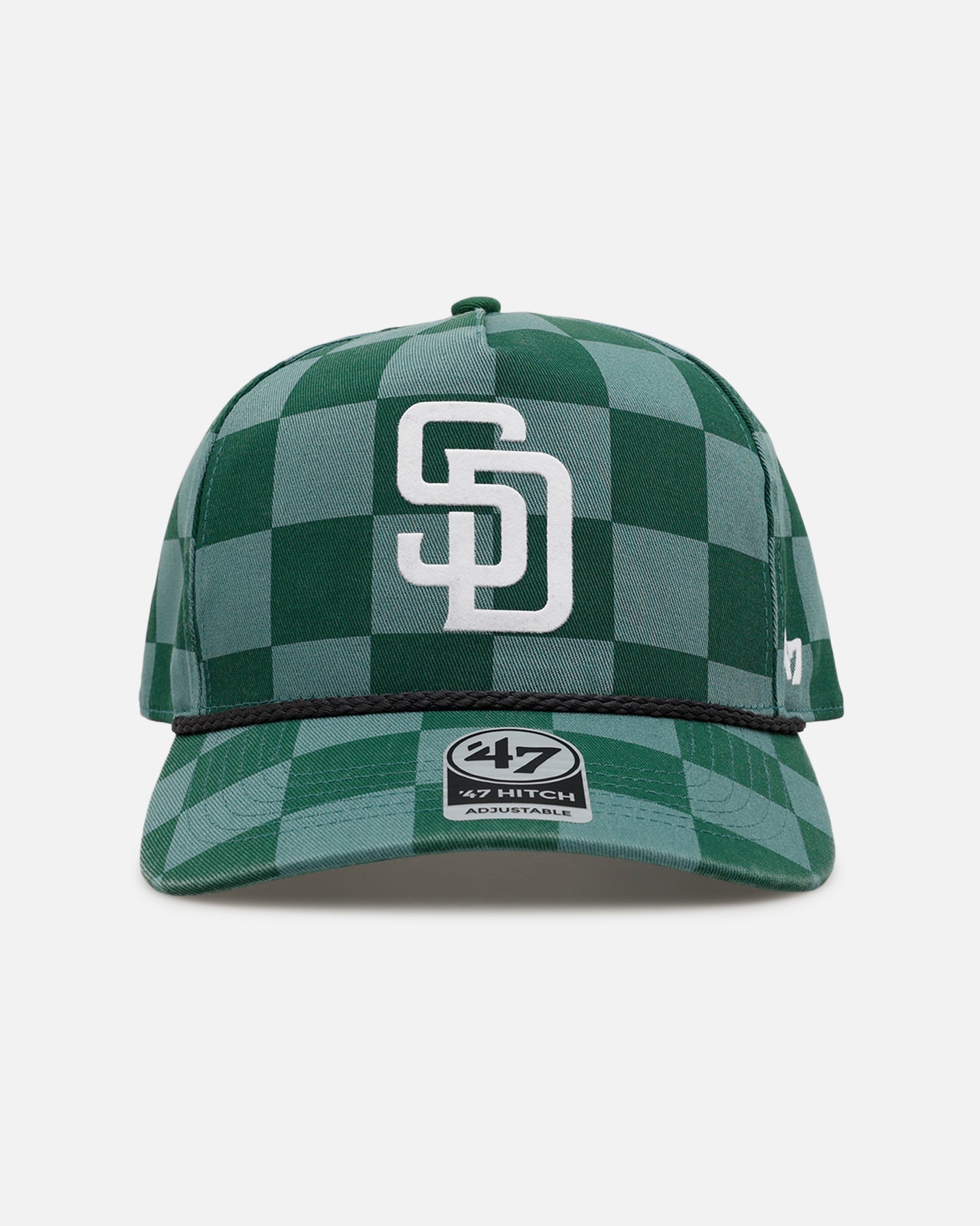 47 Brand San Diego Padres 'Checkerboard' 47 Hitch Snapback Green