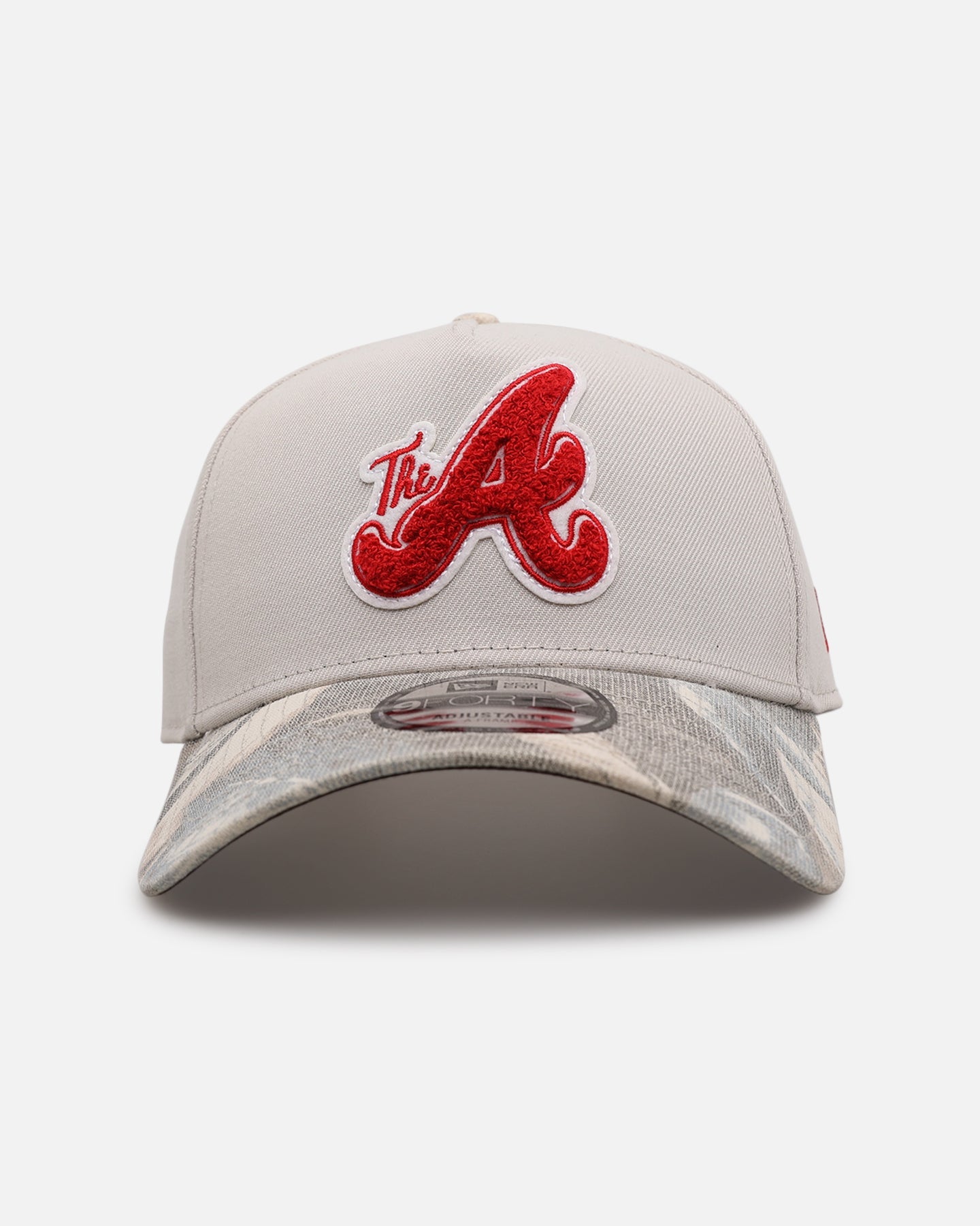 New Era Atlanta Braves 'Chenille Camo' 9FORTY A-Frame Snapback Camo