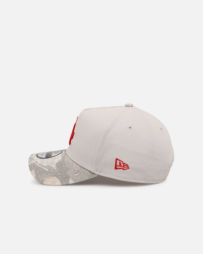 New Era Los Angeles Dodgers 'Chenille Camo' 9FORTY A-Frame Snapback Camo