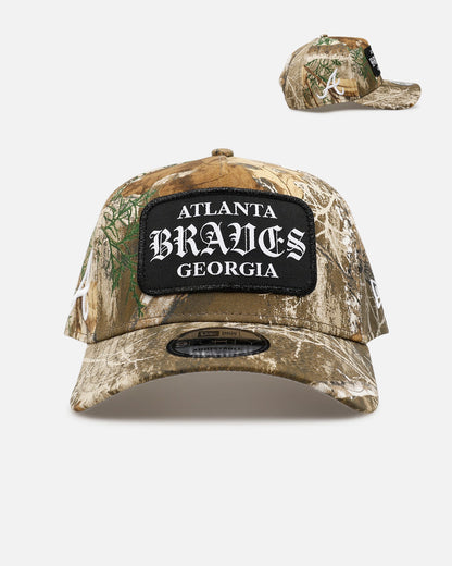 New Era Atlanta Braves 'Gothic Patch' 9FORTY A-Frame Snapback Camo