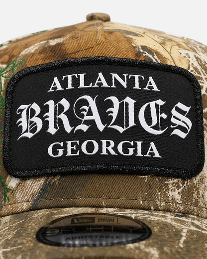 New Era Atlanta Braves 'Gothic Patch' 9FORTY A-Frame Snapback Camo
