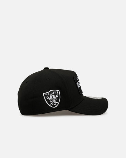 New Era Las Vegas Raiders 'Gothic Patch' 9FORTY A-Frame Snapback Black