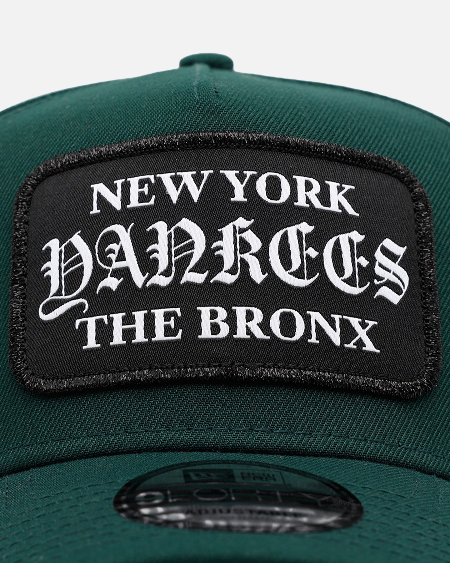 New Era New York Yankees 'Gothic Patch' 9FORTY A-Frame Snapback Green