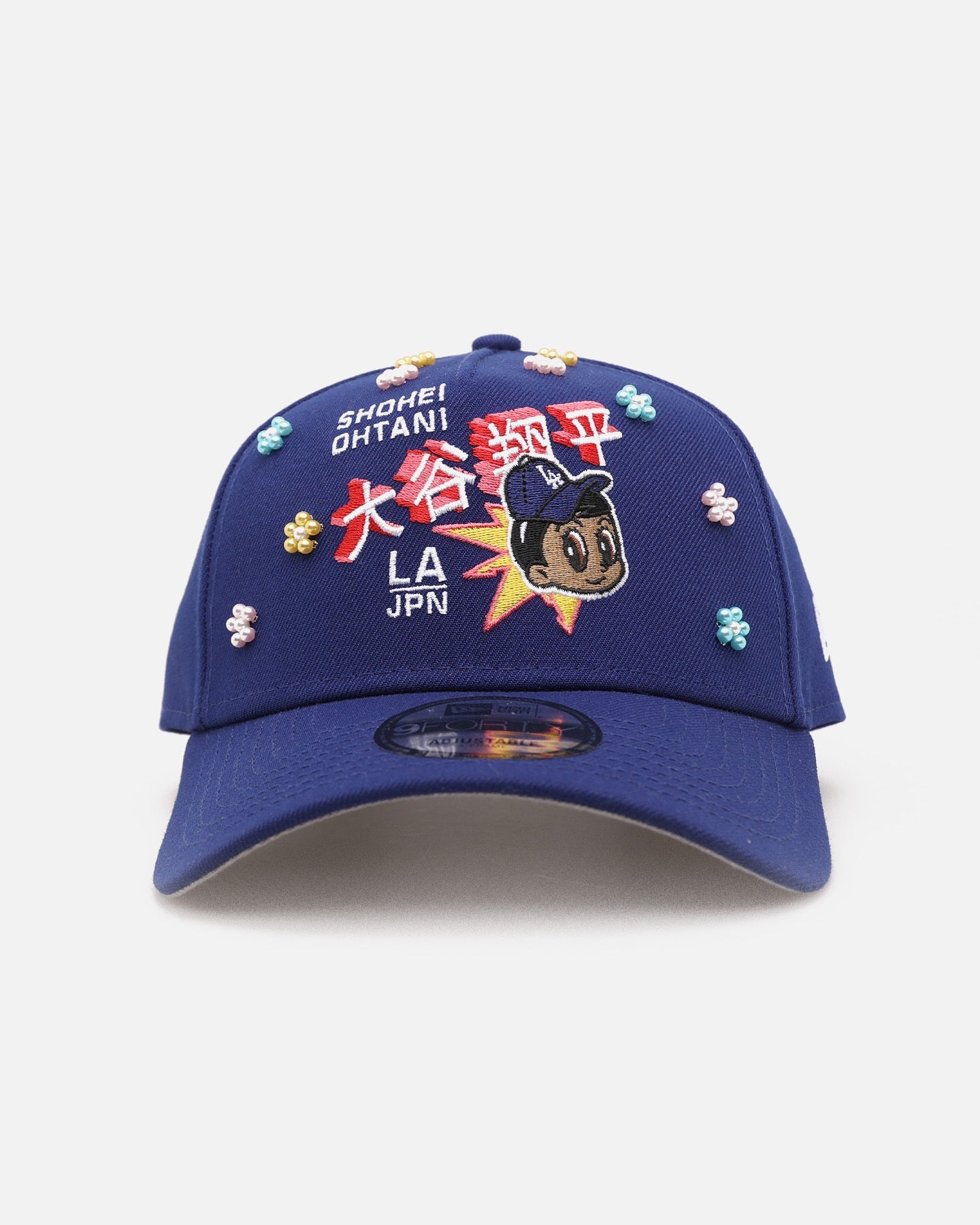 New Era Los Angeles Dodgers 'Summer Flowers 2.0' Ohtani 9FORTY A-Frame Snapback Official Team Color