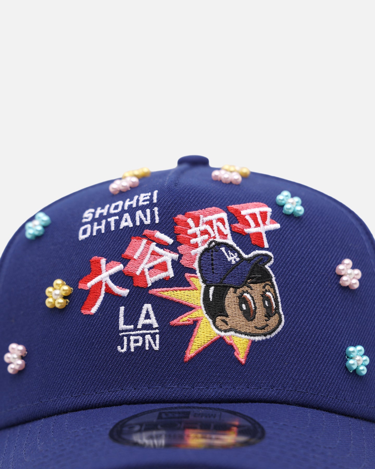 New Era Los Angeles Dodgers 'Summer Flowers 2.0' Ohtani 9FORTY A-Frame Snapback Official Team Color