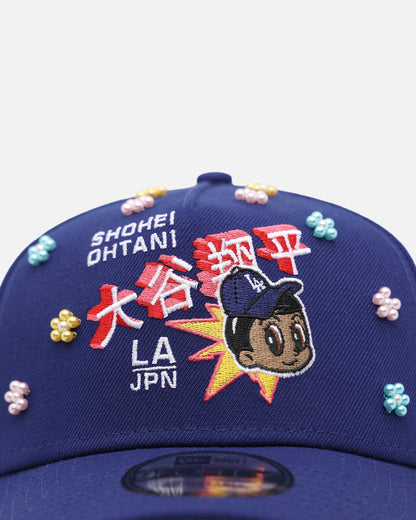 New Era Los Angeles Dodgers 'Summer Flowers 2.0' Ohtani 9FORTY A-Frame Snapback Official Team Color
