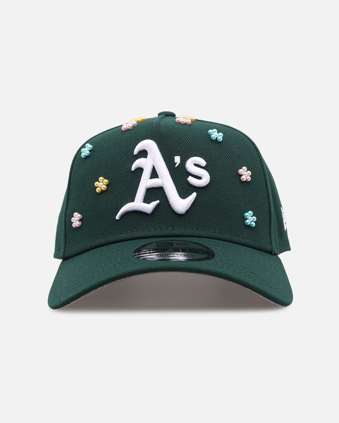 New Era Oakland Athletics 'Summer Flowers 2.0' 9FORTY A-Frame Snapback Official Team Color