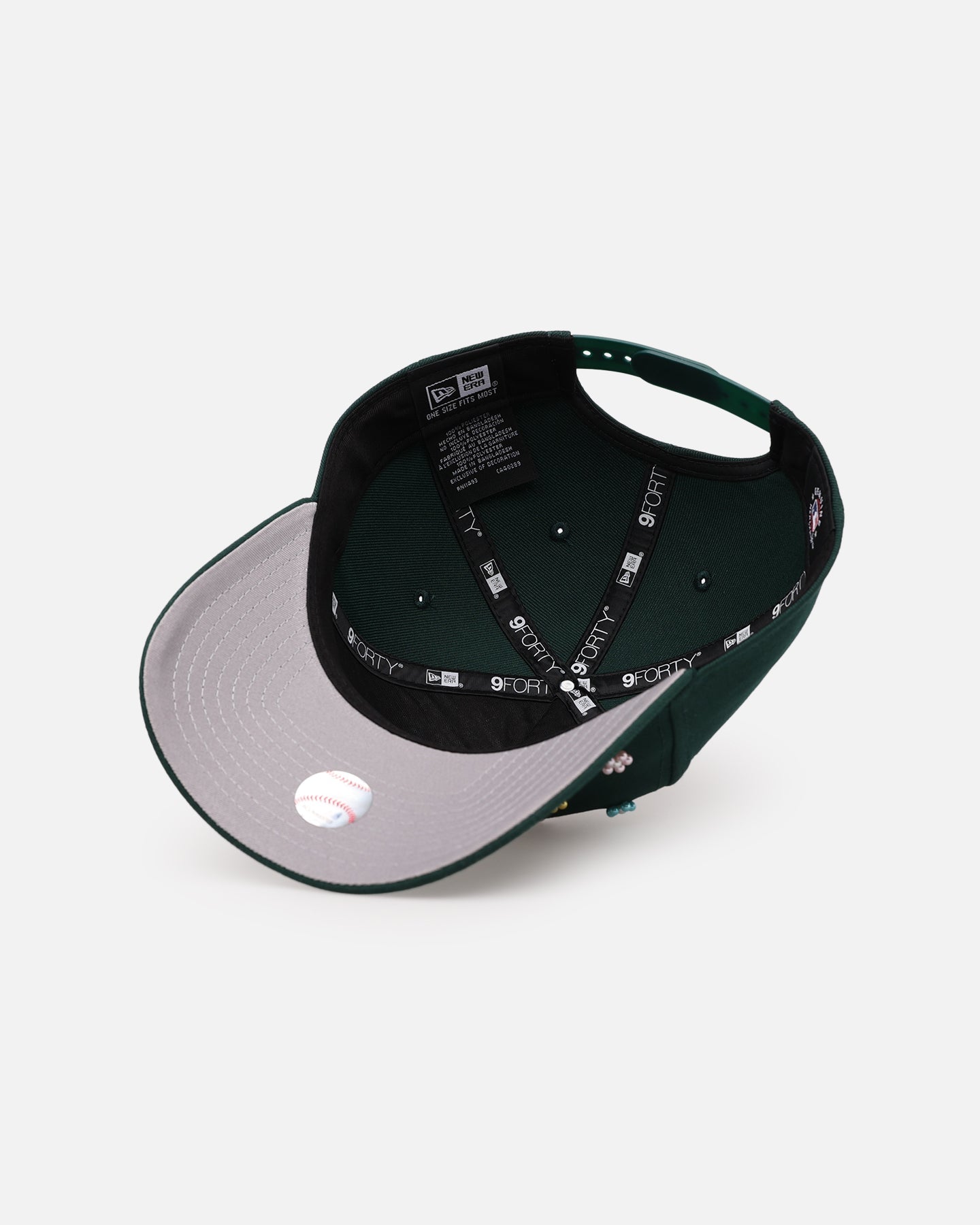 New Era Oakland Athletics 'Summer Flowers 2.0' 9FORTY A-Frame Snapback Official Team Color