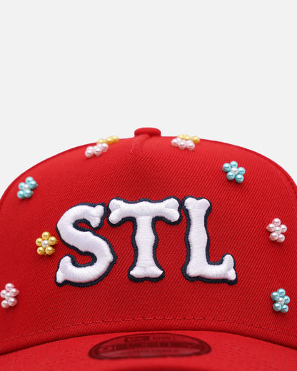 New Era St. Louis Cardinals 'Summer Flowers 2.0' 9FORTY A-Frame Snapback Official Team Color