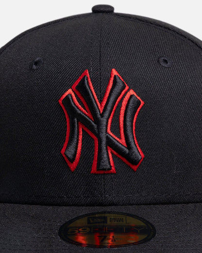 AVILA New Era New York Yankees 'Black Pop' 59FIFTY Fitted