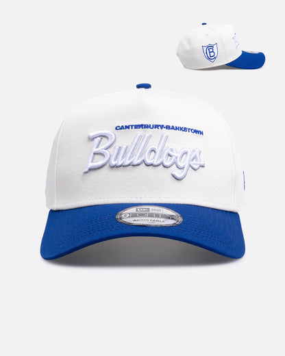 New Era Canterbury-Bankstown Bulldogs 'Chrome Script' 9FORTY A-Frame Snapback Official Team Colour