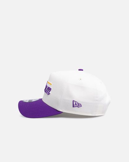 New Era Melbourne Storm 'Chrome Script' 9FORTY A-Frame Snapback Official Team Colour