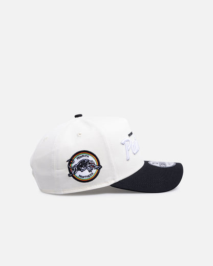 New Era Penrith Panthers 'Chrome Script' 9FORTY A-Frame Snapback Official Team Colour