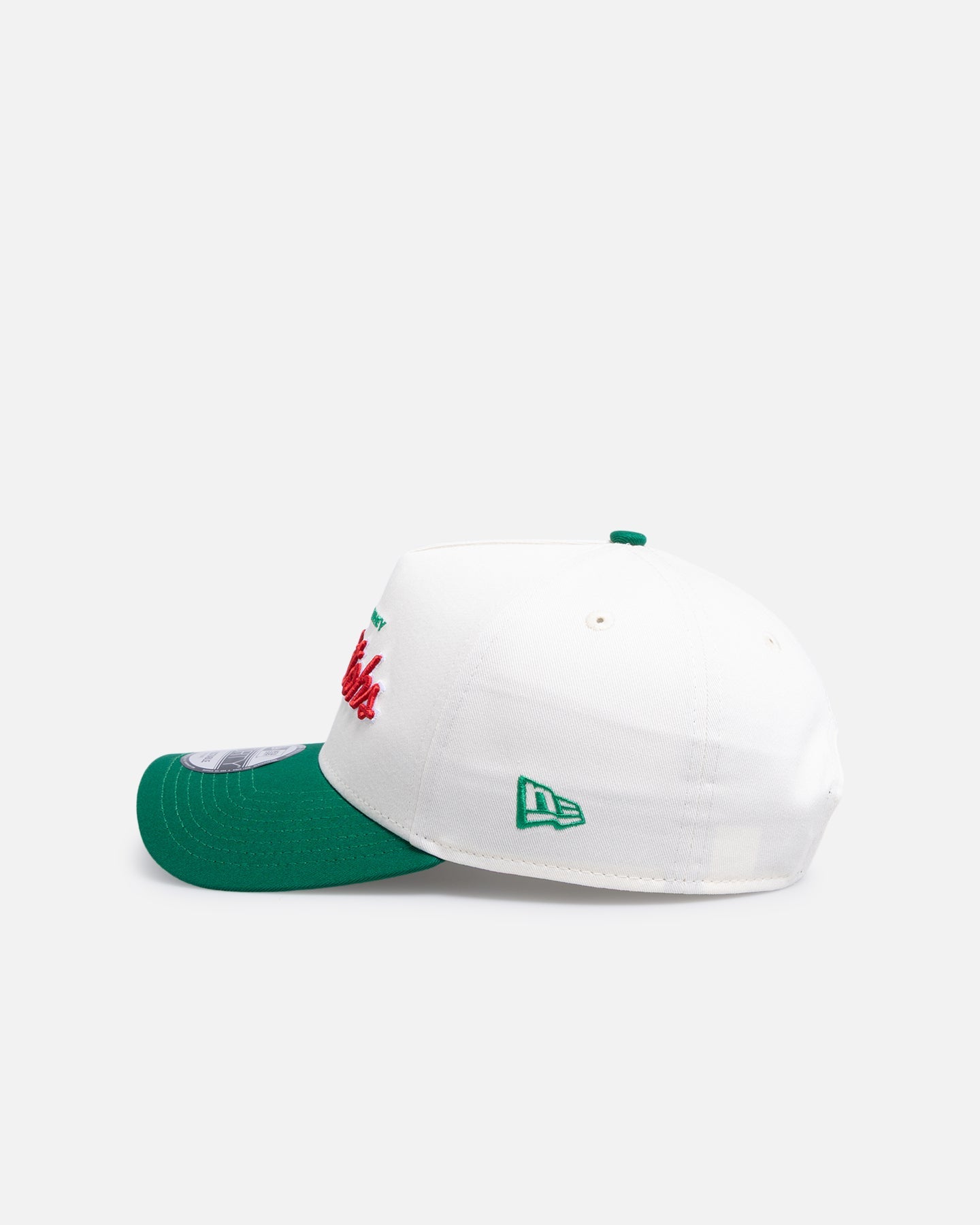 New Era South Sydney Rabbitohs 'Chrome Script' 9FORTY A-Frame Snapback Official Team Colour
