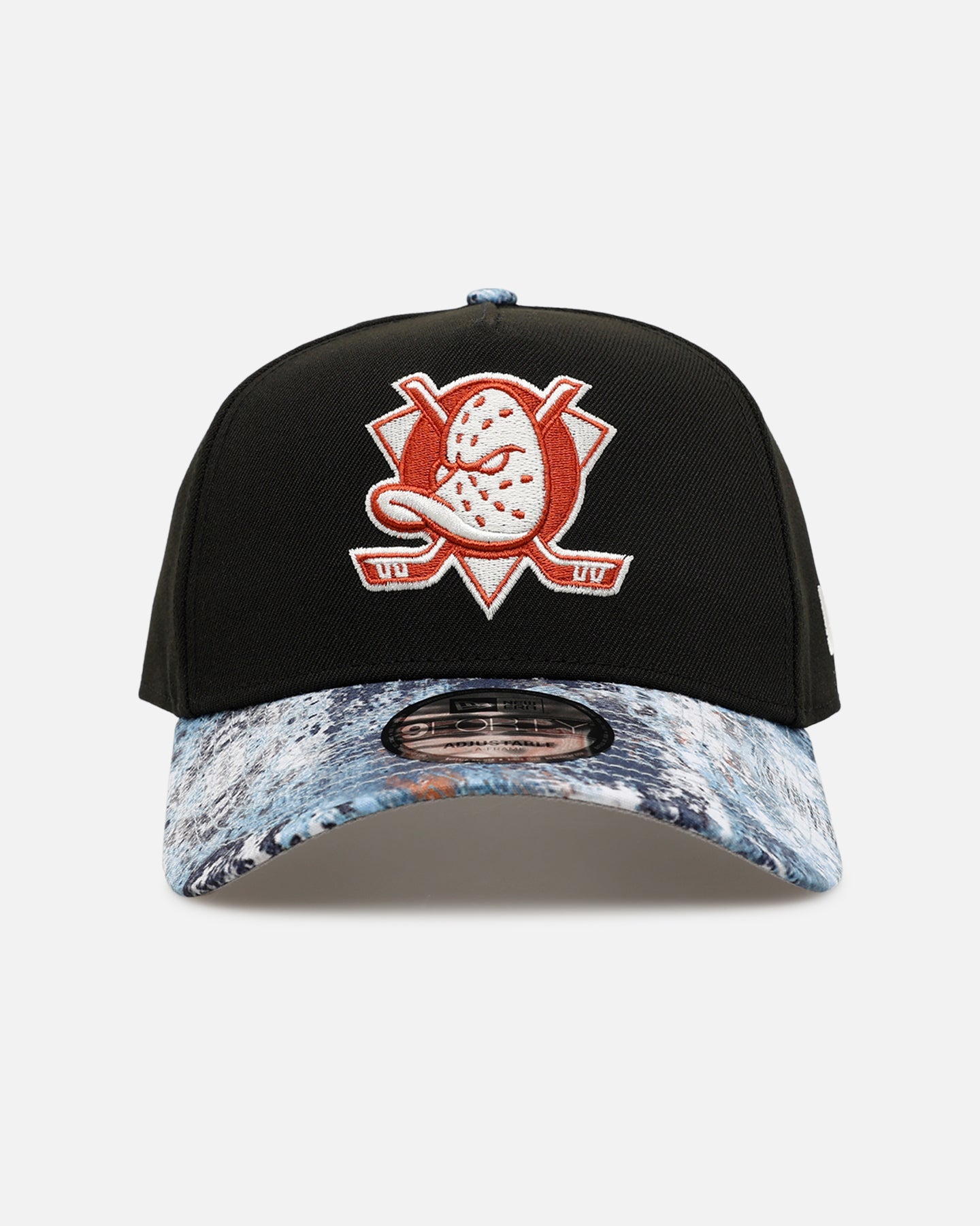 New Era Anaheim Ducks 'Earth Camo' 9FORTY A-Frame Snapback Black