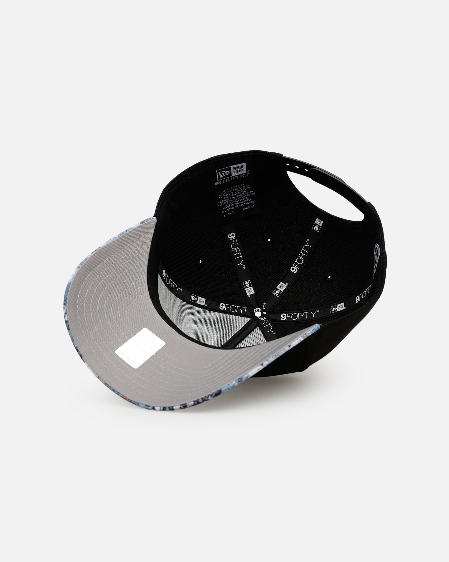 New Era Anaheim Ducks 'Earth Camo' 9FORTY A-Frame Snapback Black