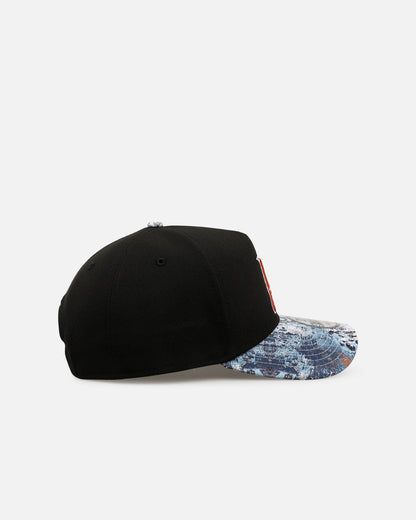 New Era Florida Marlins 'Earth Camo' 9FORTY A-Frame Snapback Black