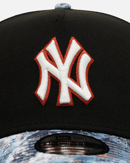 New Era New York Yankees 'Earth Camo' 9FORTY A-Frame Snapback Black