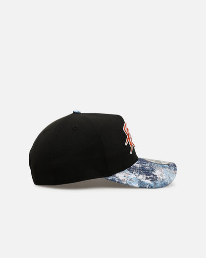 New Era Oklahoma City Thunder 'Earth Camo' 9FORTY A-Frame Snapback Black