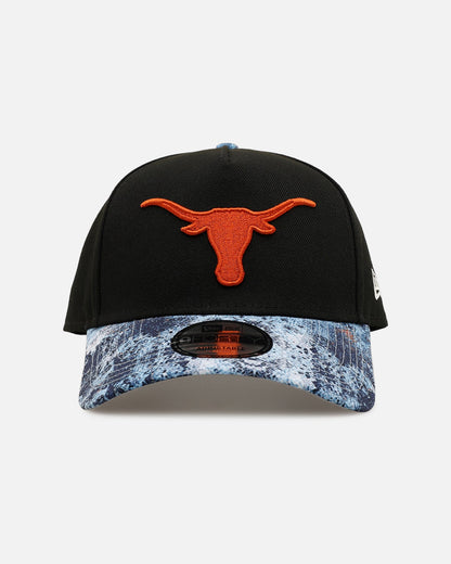 New Era Texas Longhorns 'Earth Camo' 9FORTY A-Frame Snapback Black